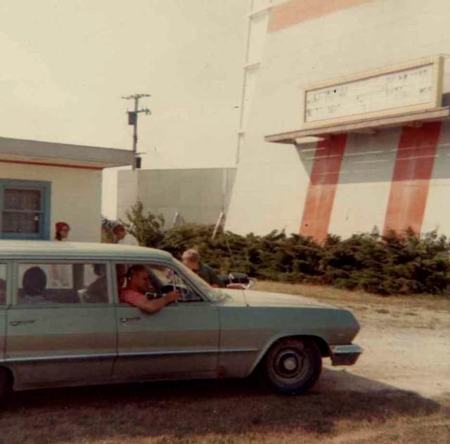Blue Sky Drive-In Theatre - Late 1960S Shot From Linda Hughes (newer photo)